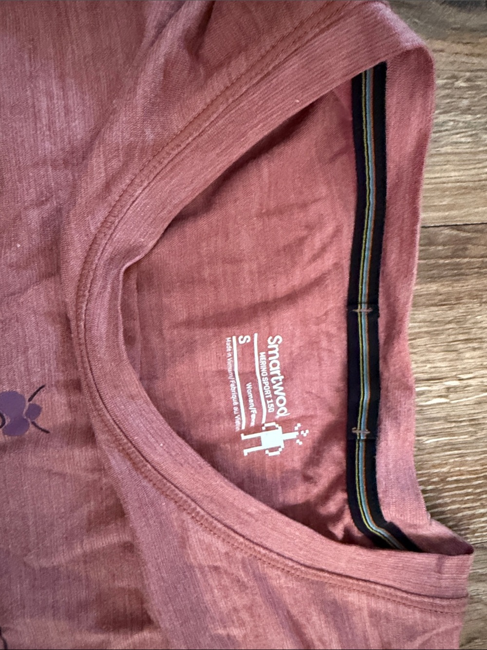 Smartwool Dusty Rose Dragonfly Tee - Picture 3 of 8